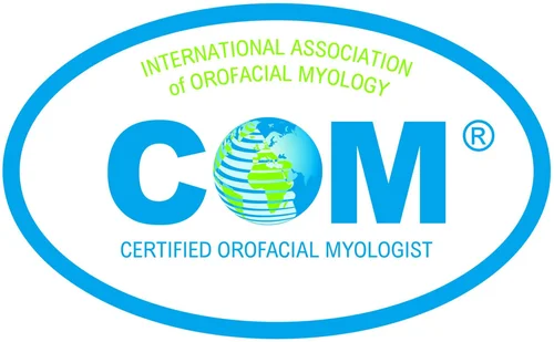 IAOM Certified Orofacial Myologist badge