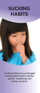 Sucking Habits Brochure